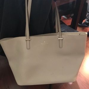 Kate Spade Cedar Street Harmony Gray Leather Tote
